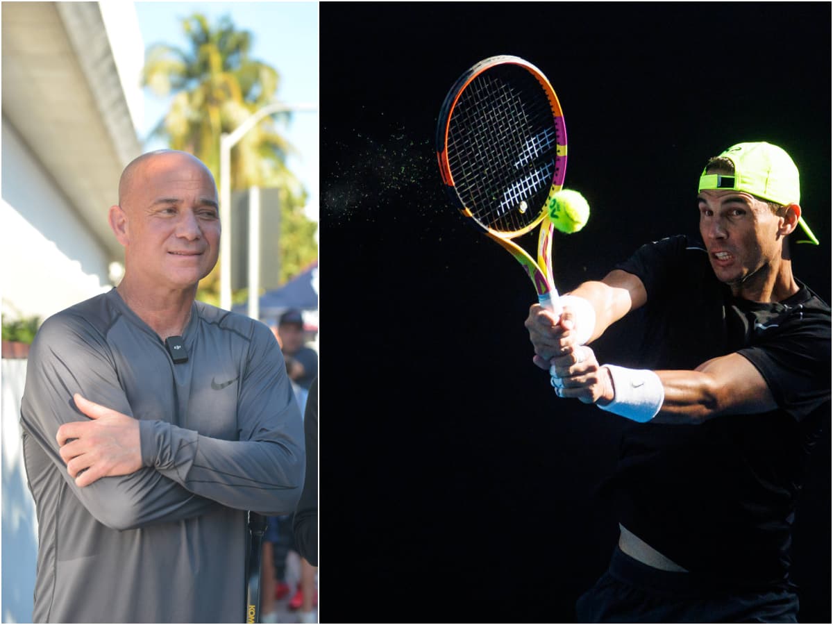 Andre Agassi puts forward the condition in which Rafael Nadal would’ve had the best backhand in tennis history