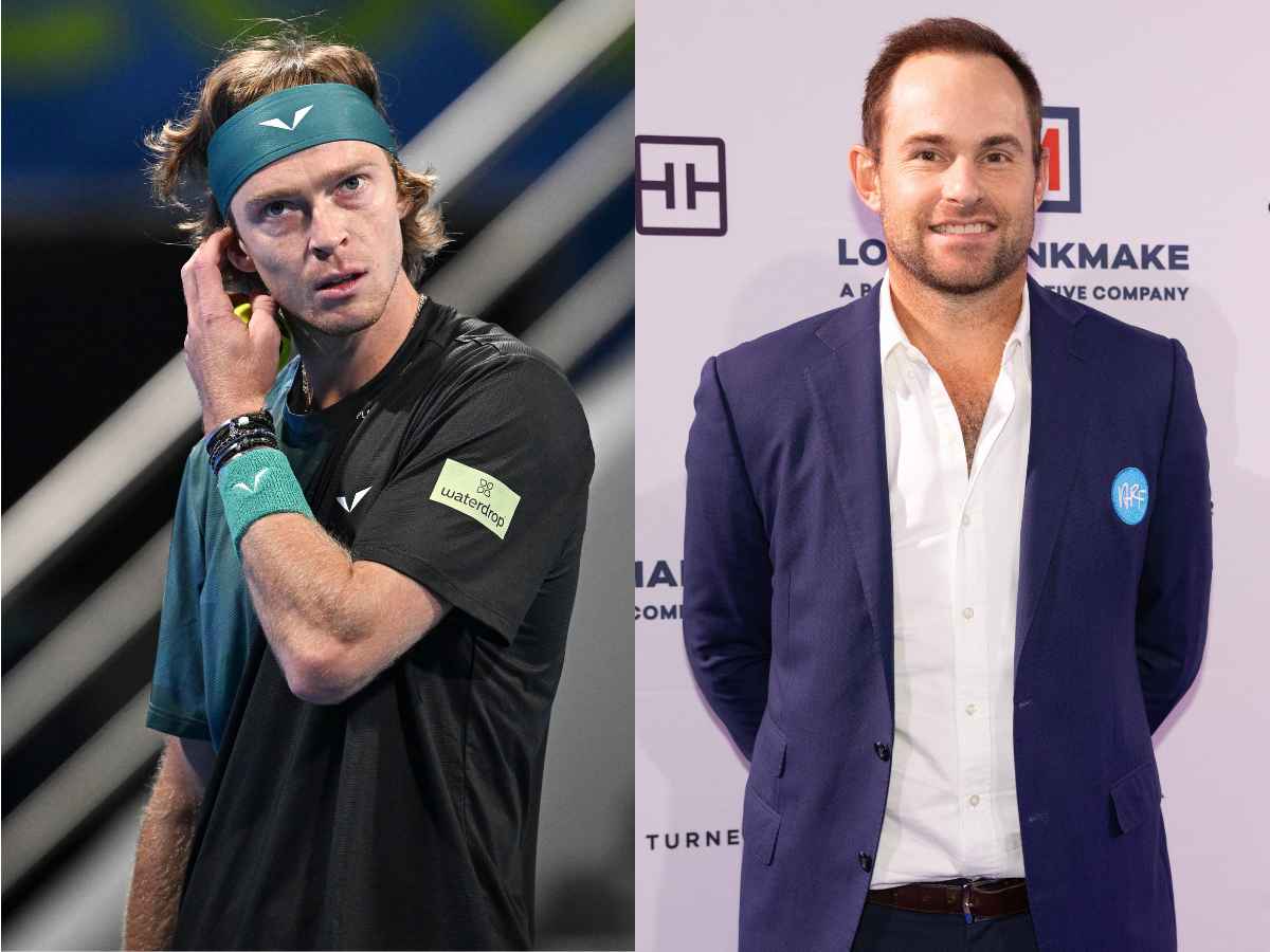 “Most of his tantrums are to himself,” Andy Roddick clears the air on Andrey Rublev’s Dubai fiasco as he stands in solidarity with the Russian