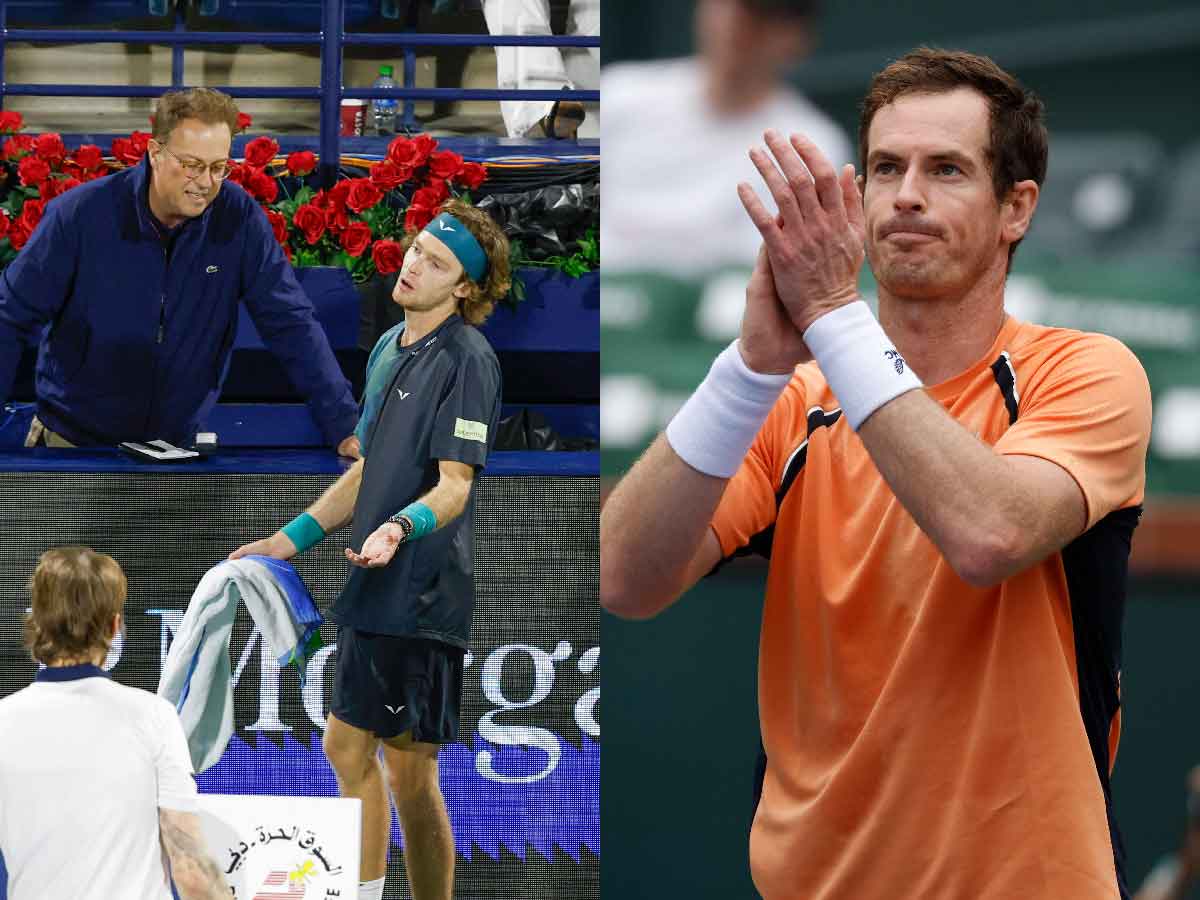 “Not enough has been done about it,” Andy Murray labels himself guilty of meltdown against line officials after Andrey Rublev’s controversial exchange in Dubai