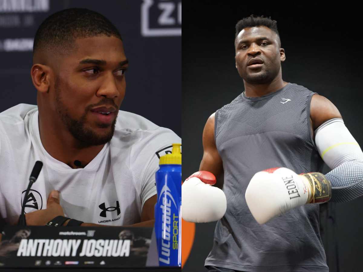 Anthony Joshua declines the idea of knocking out Francis Ngannou