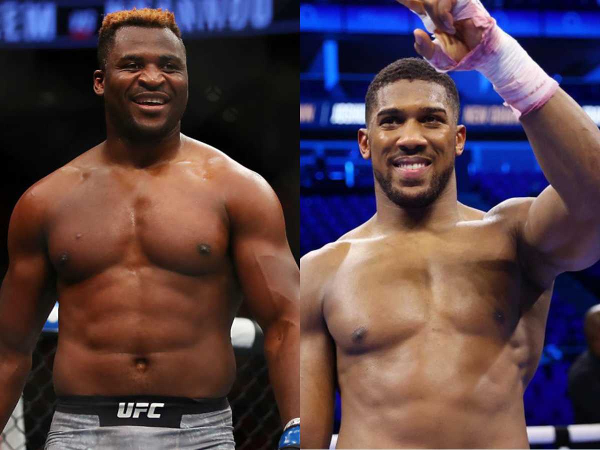 Francis Ngannou praises Anthony Joshua as a pioneer of boxing