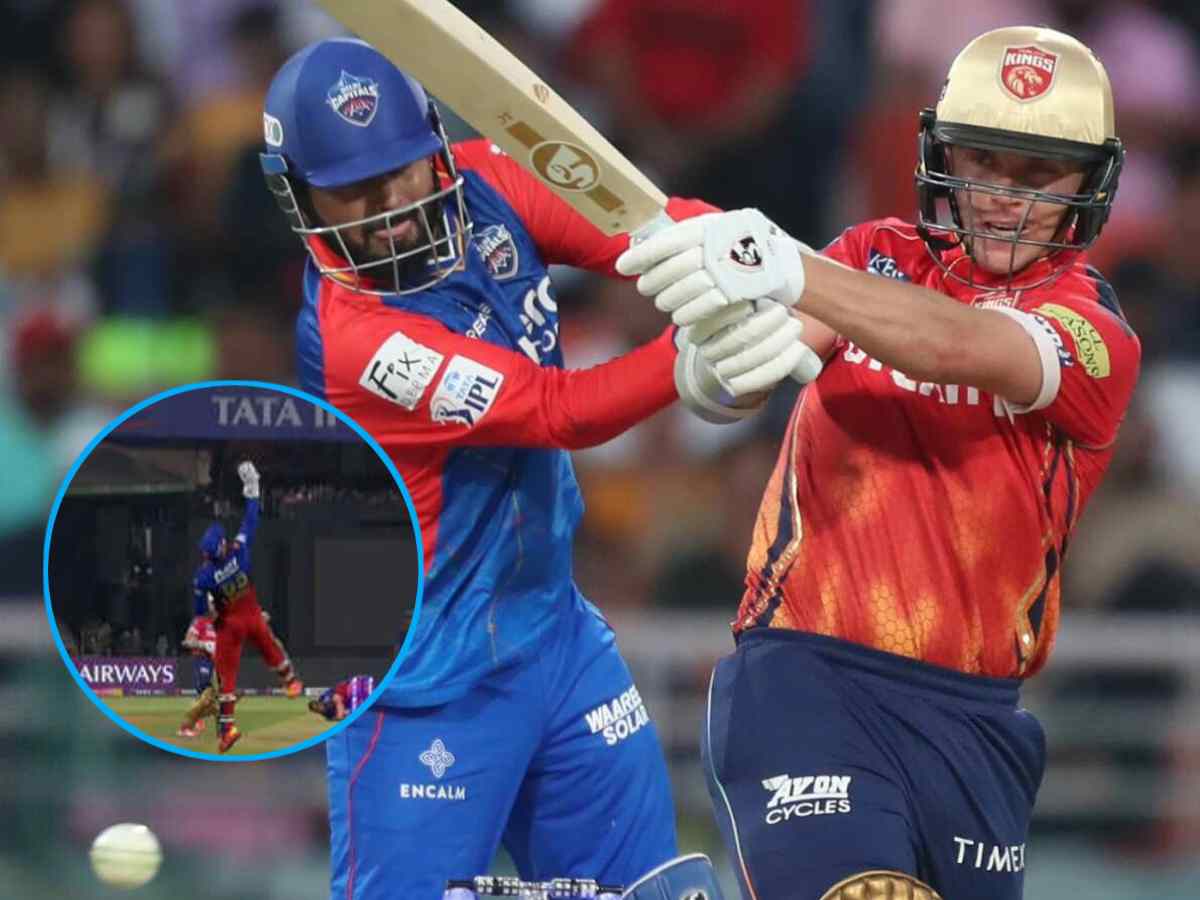 WATCH: RCB’s Anuj Rawat grabs SUPERMAN-like one-handed catch to dismiss Sam Curran