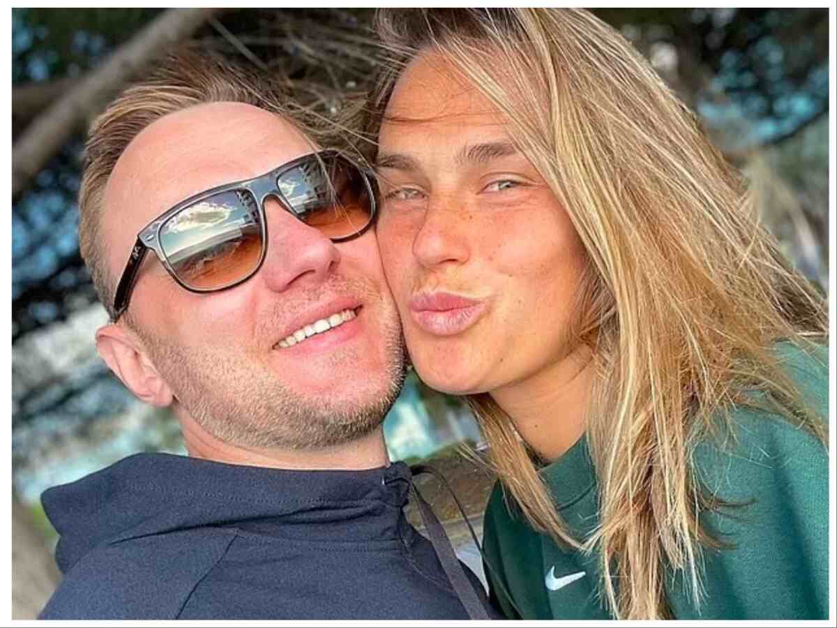 Aryna Sabalenka and Konstantin Koltsov