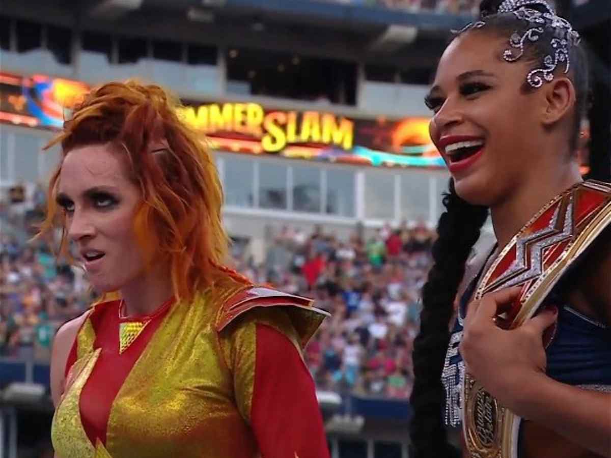 Becky Lynch and Bianca Belair WWE