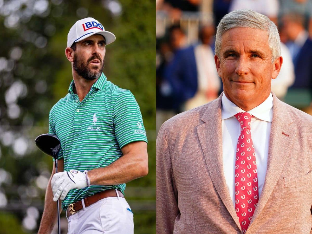 Billy Horschel and Jay Monahan