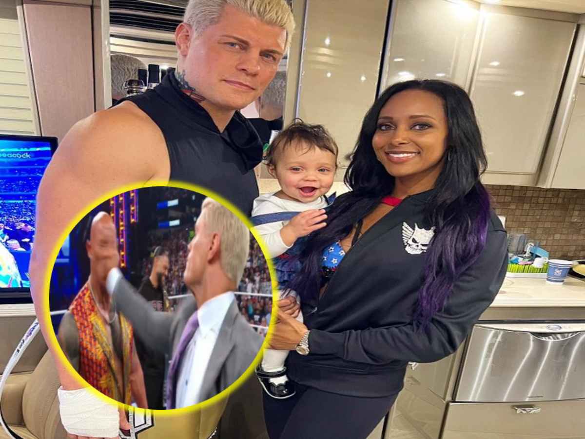 Brandy Rhodes comments on Cody Rhodes slapping The Rock