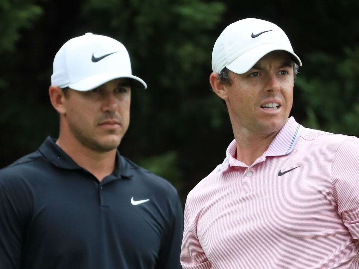 Brooks Koepka and Rory McIlroy