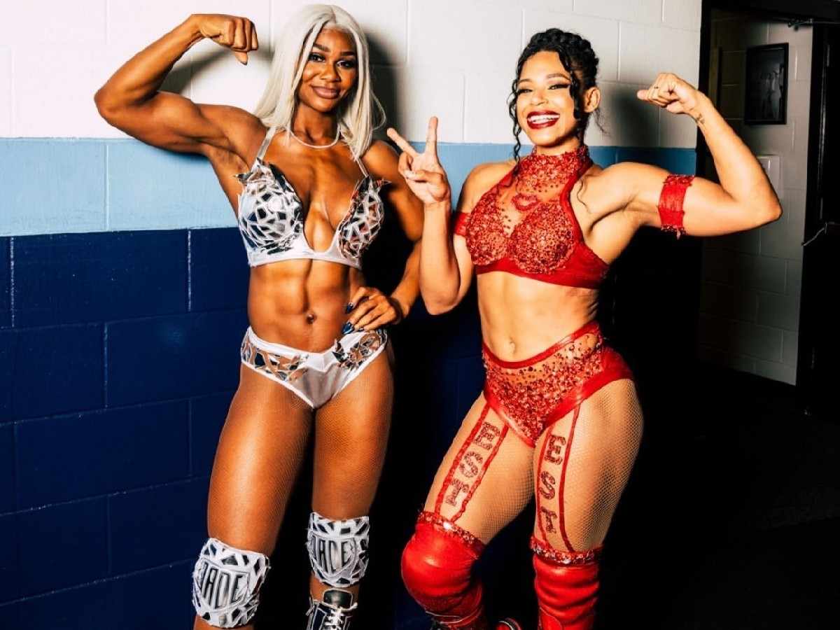 Jade Cargill and Bianca Belair