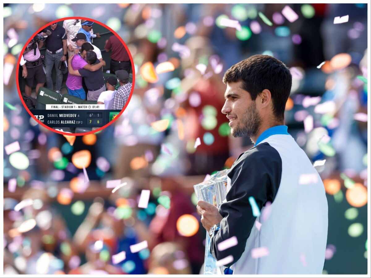 Emotional Carlos Alcaraz hugs his father after Indian Wells triumph post long poor run