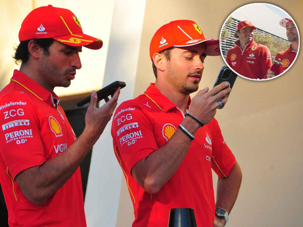 WATCH: “Remember me for the rest of your life,” Carlos Sainz gives Charles Leclerc a wholesome parting-gift for their post-teammate era