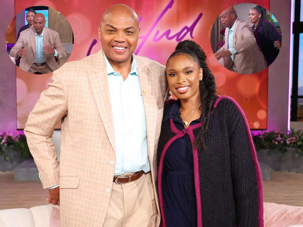 WATCH: Charles Barkley HILARIOUSLY uses ‘big bottom’ to show Jennifer Hudson defense techniques