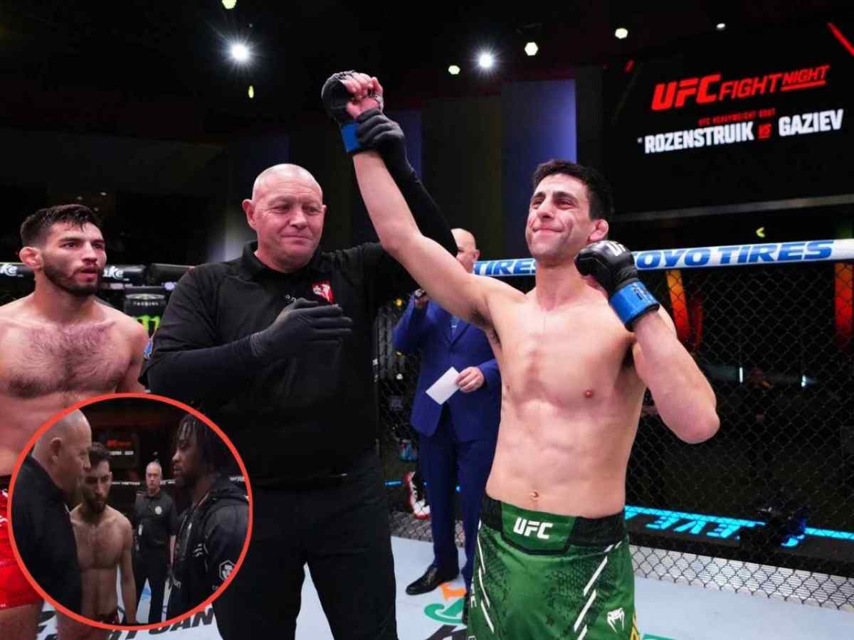 WATCH: “Really had the nerve to say this” – Referee goes VIRAL after unhinged question to knocked out UFC fighter