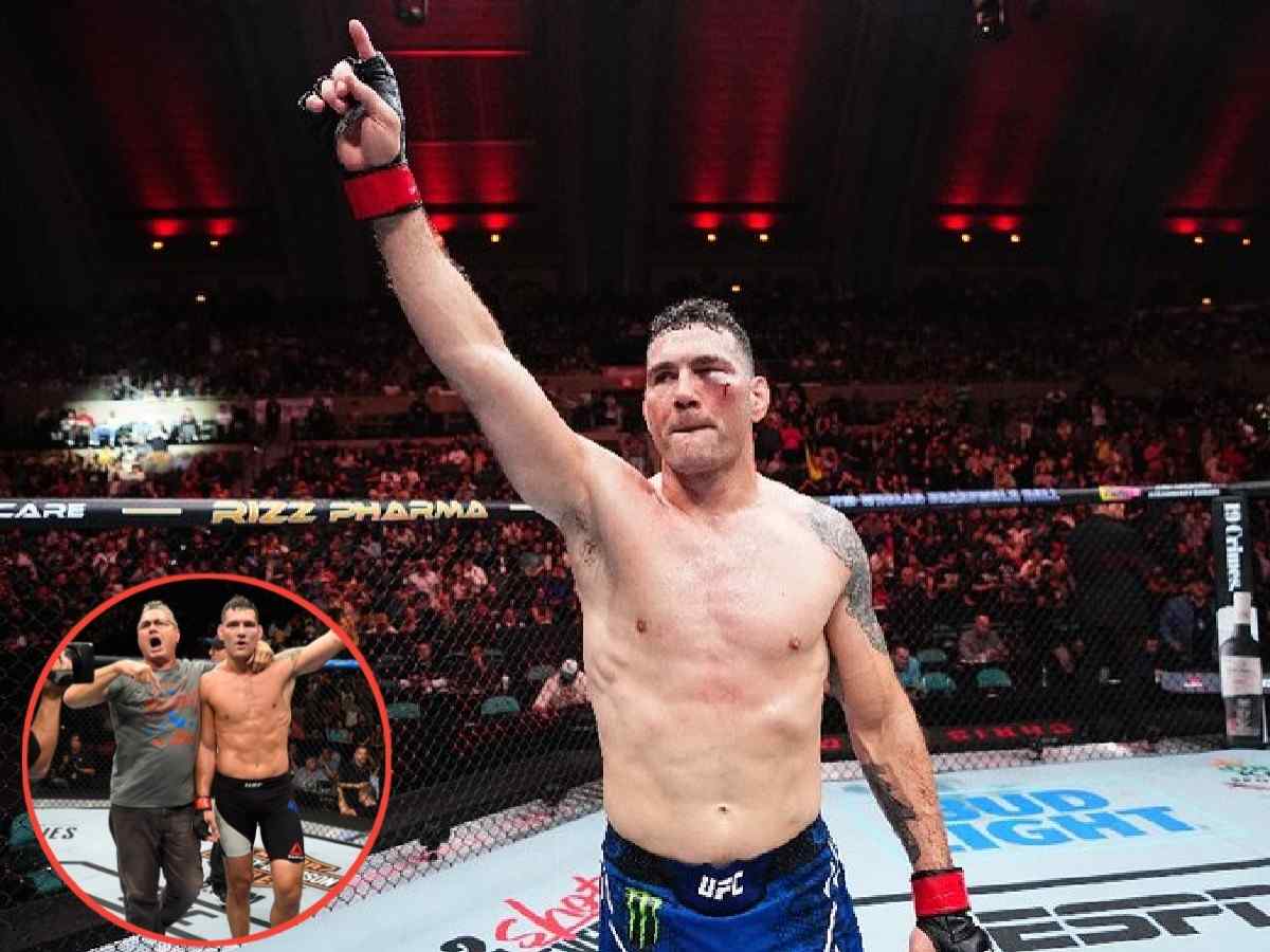 “That’s still my boy!” Chris Weidman’s father yells iconic line as son wins first fight since devastating leg break