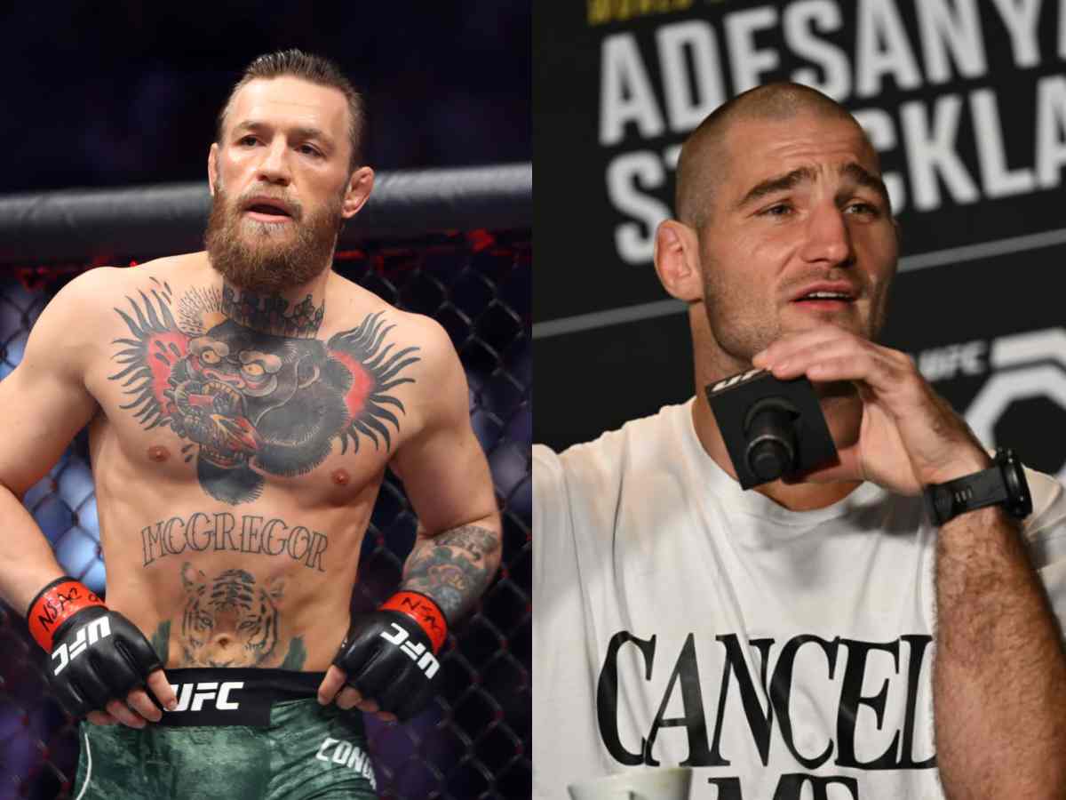 Sean Strickland thinks ‘juiced out, roided out’ Conor McGregor’s should retire on yacht