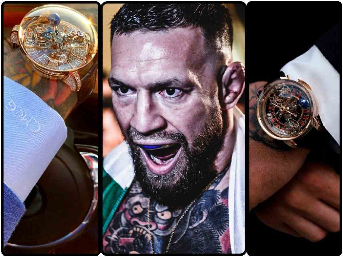 Conor McGregor adds to his already enormous watch collection with a specific brand