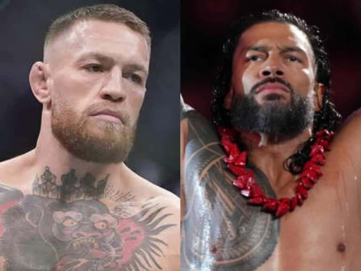 Conor McGregor and Roman Reigns