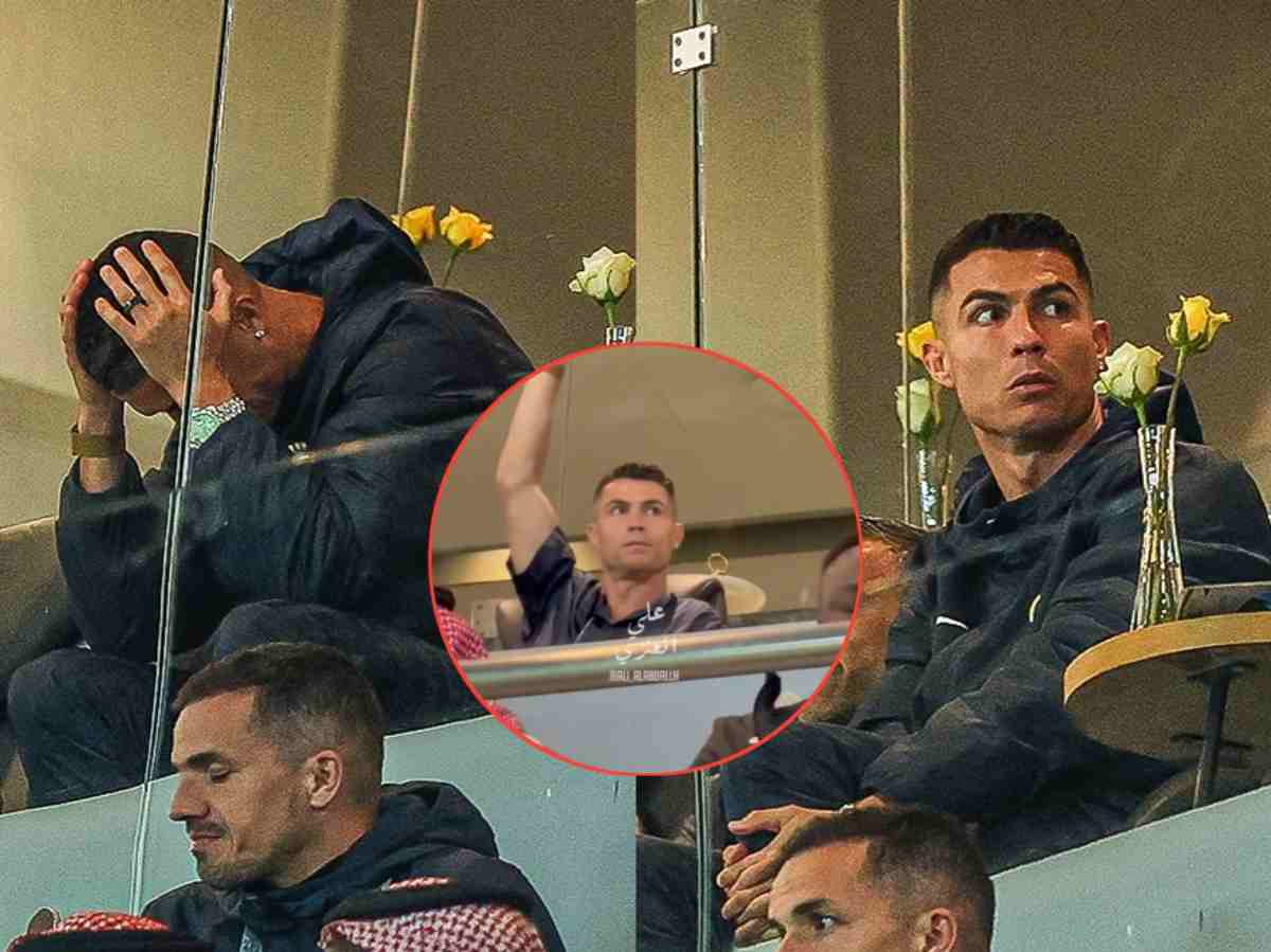 WATCH: Cristiano Ronaldo almost in tears as Al Nassr fans chant his name during the team’s humiliating draw against the worst team in the league