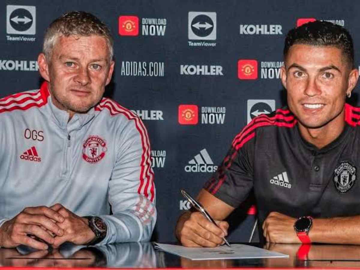 Ole Gunnar Solskjaer & Cristiano Ronaldo