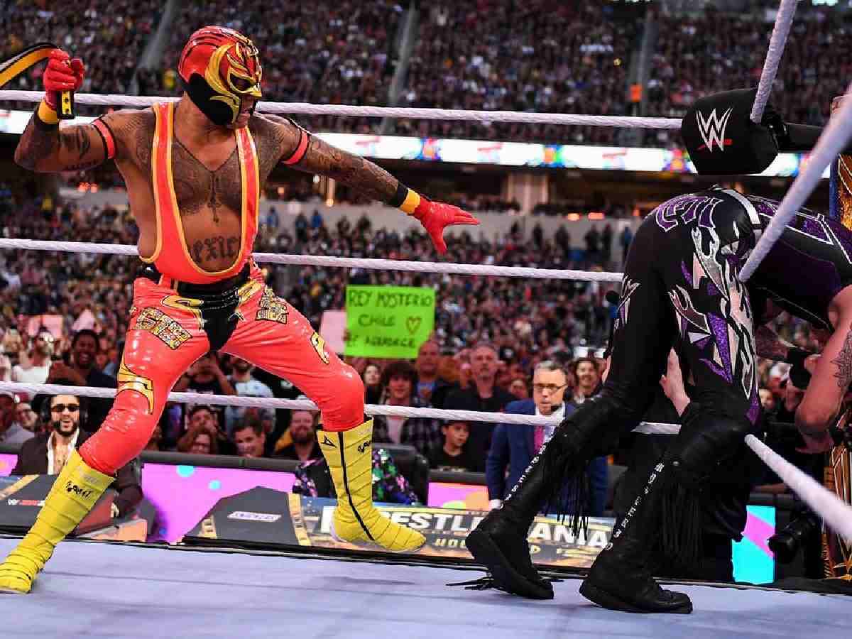 Rey Mysterio and Dominik Mysterio