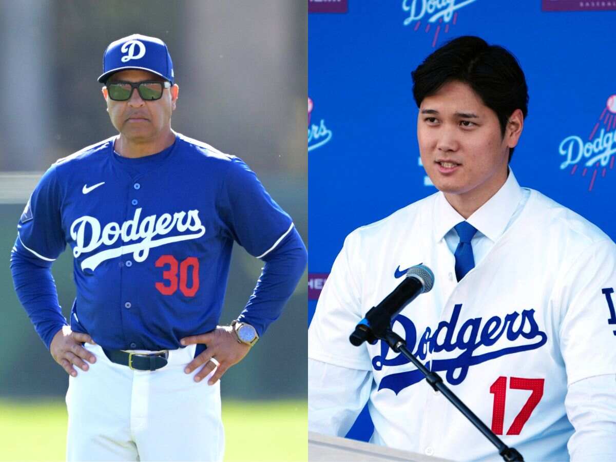 Dave Roberts and Shohei Ohtani