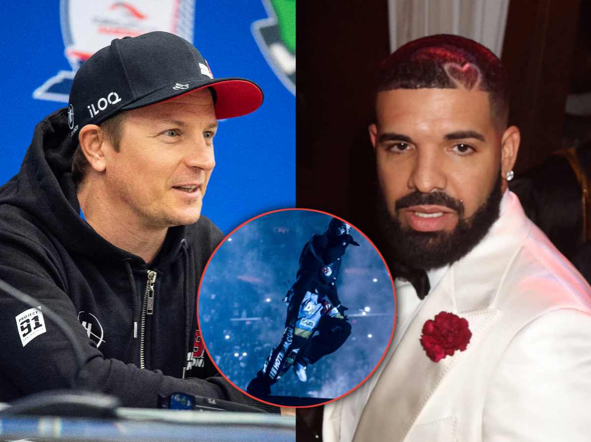 “Nice pants mate,” ex-F1 champion Kimi Raikkonen compliments $250 worth pop icon Drake over his latest outfit