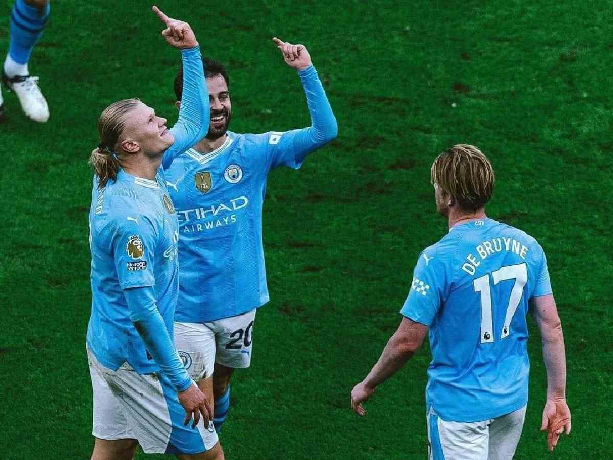 Erling Haaland, Bernardo Silva & Kevin De Bruyne