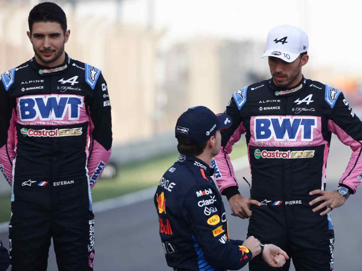 Esteban Ocon and Pierre Gasly