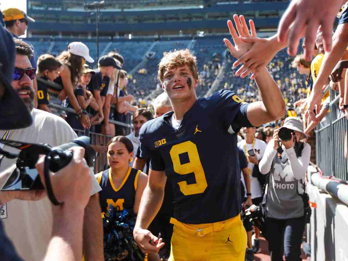 Former Michigan quarterback J.J. McCarthy