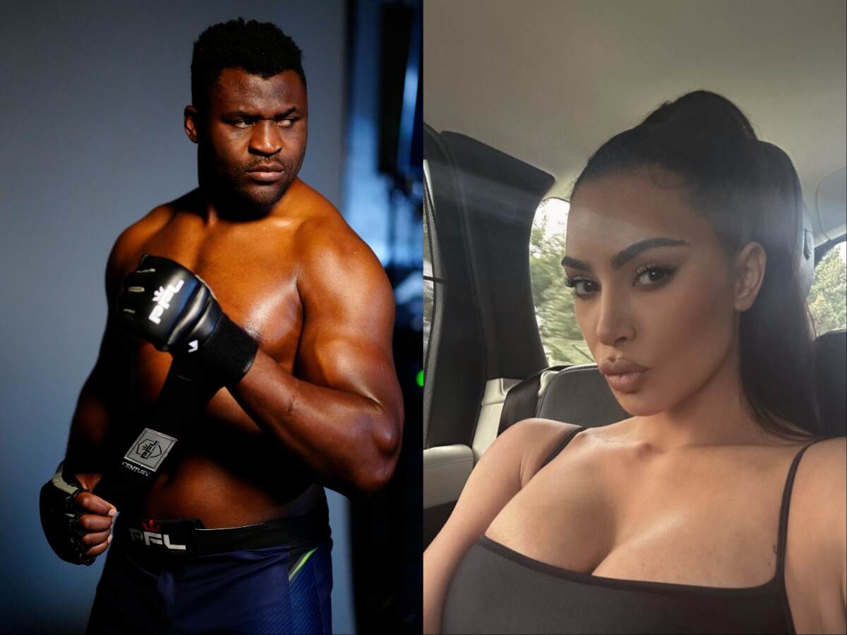 “Brother please stay away from that family” – Kim Kardashian’s VIRAL ‘miss you’ picture gets flirty response from ‘baddest man on planet’ Francis Ngannou; fans go wild