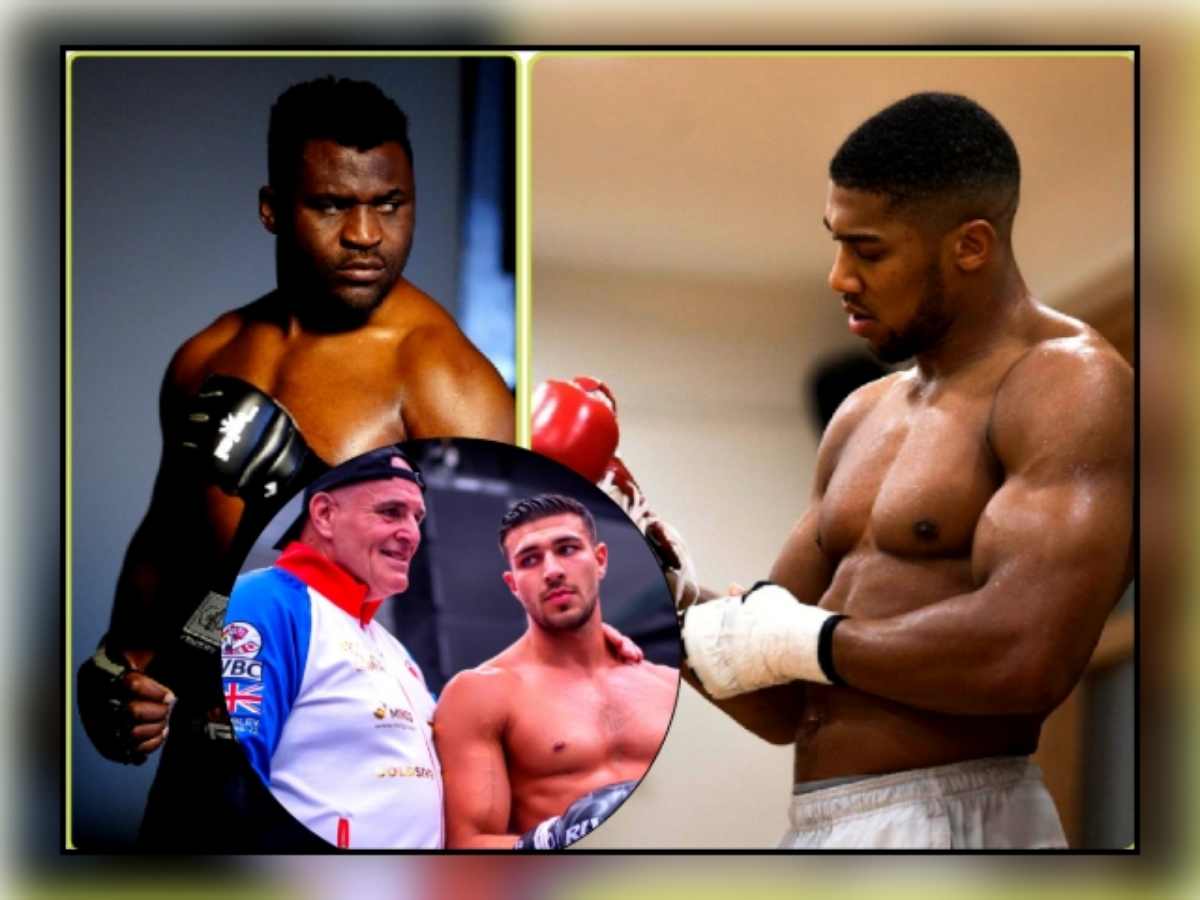 Fans react to Anthony Joshua-John Fury meet-up before Francis Ngannou matchup