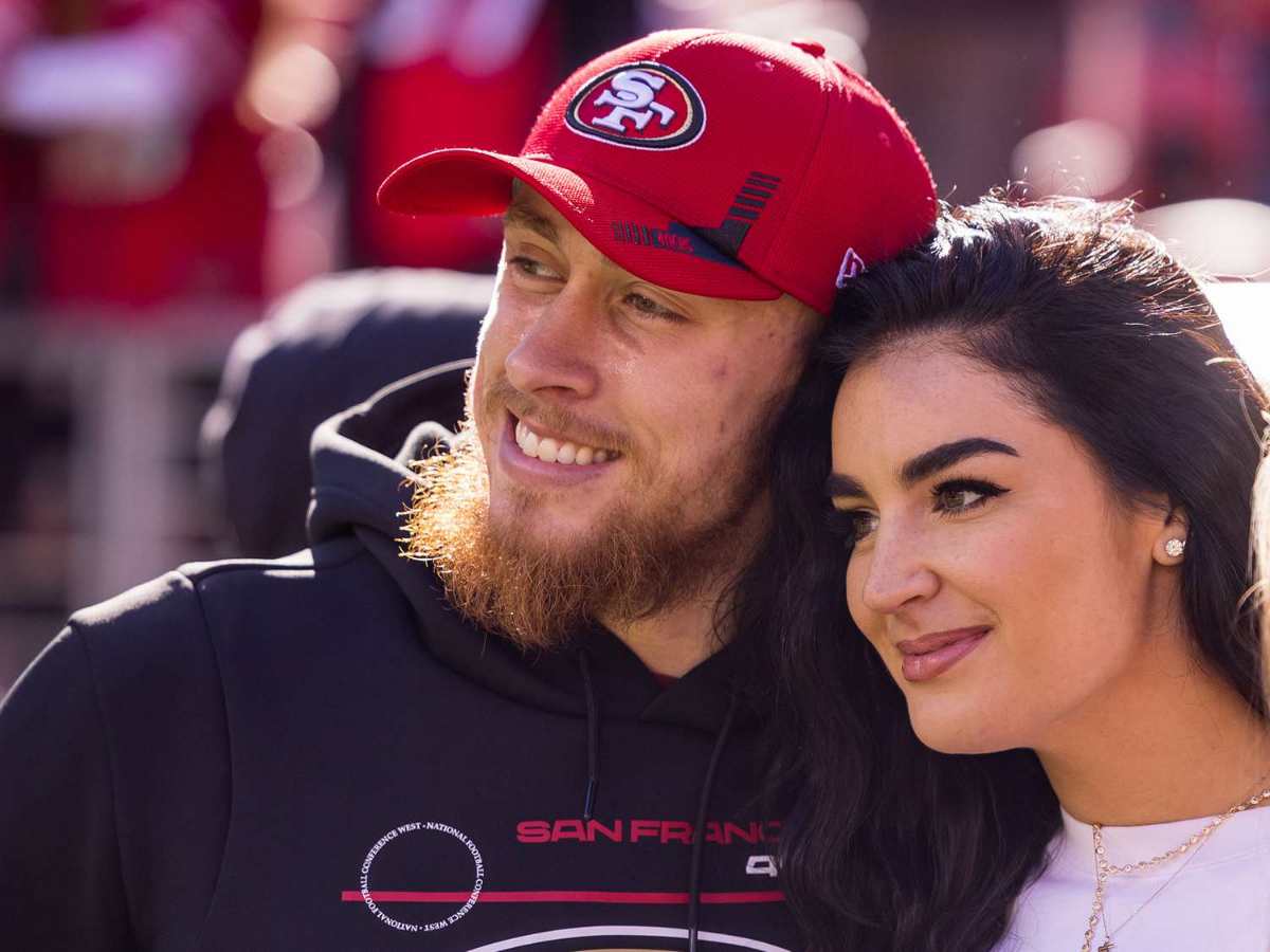 Chiefs' heiress Gracie Hunt links up with 49ers star George Kittle and ...