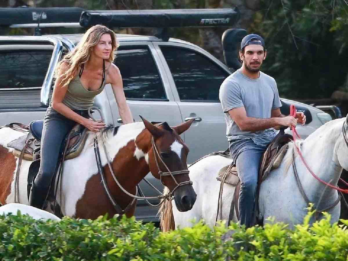 Gisele Bundchen with her rumored boyfriend