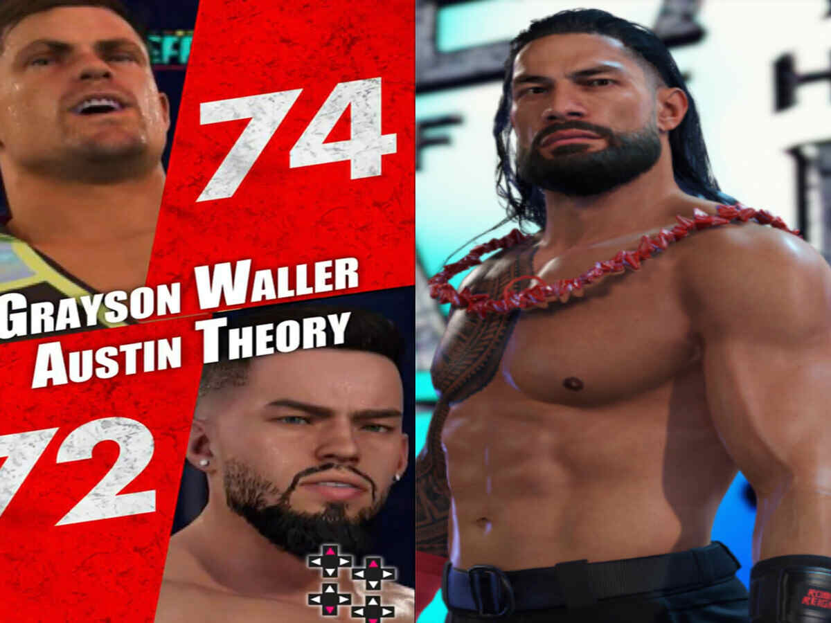 “Not everybody can be a Roman Reigns,” WWE 2K24 game producer explains why there was such a big difference with the overall ratings, which caused massive stir online