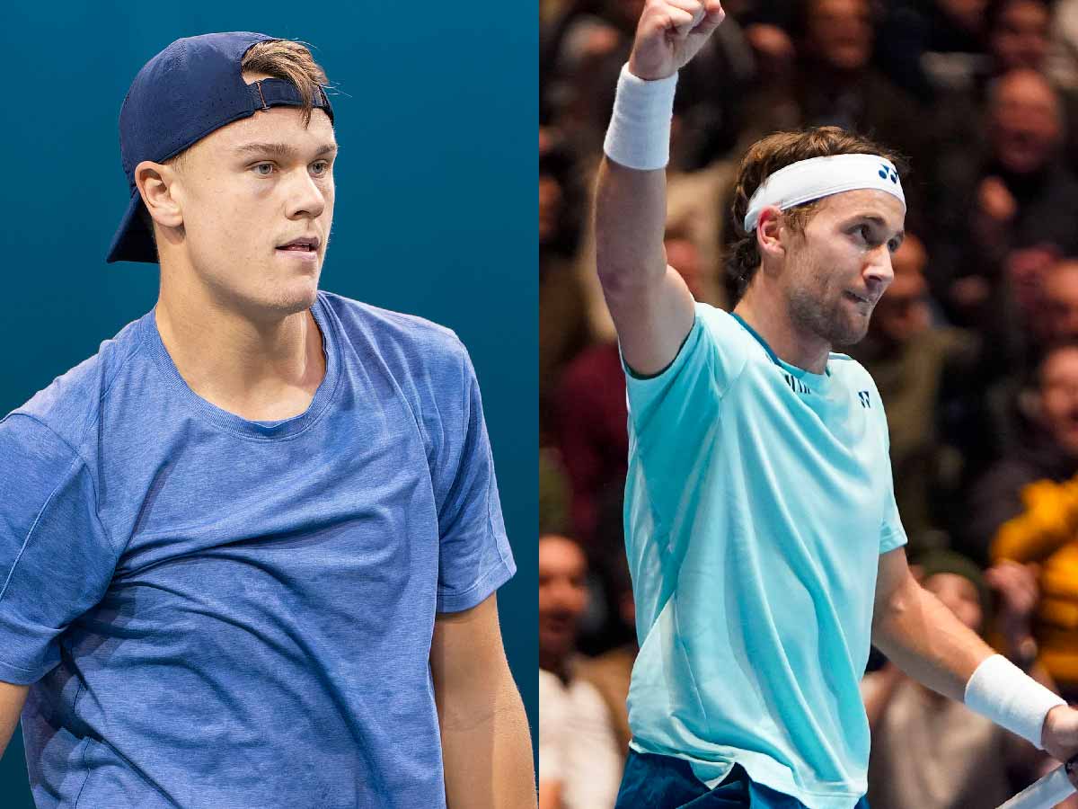 “Biggest fraud in tennis, a complete joke”- Holger Rune chokes against Casper Ruud in Acapulco semifinals, gets brutally trolled by fans