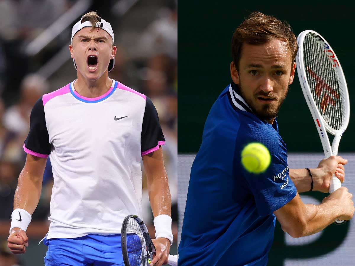 “I don’t care who I play, I’m gonna attack anyways,” Holger Rune lays bare his plan of action against Daniil Medvedev hours before Indian Wells showdown