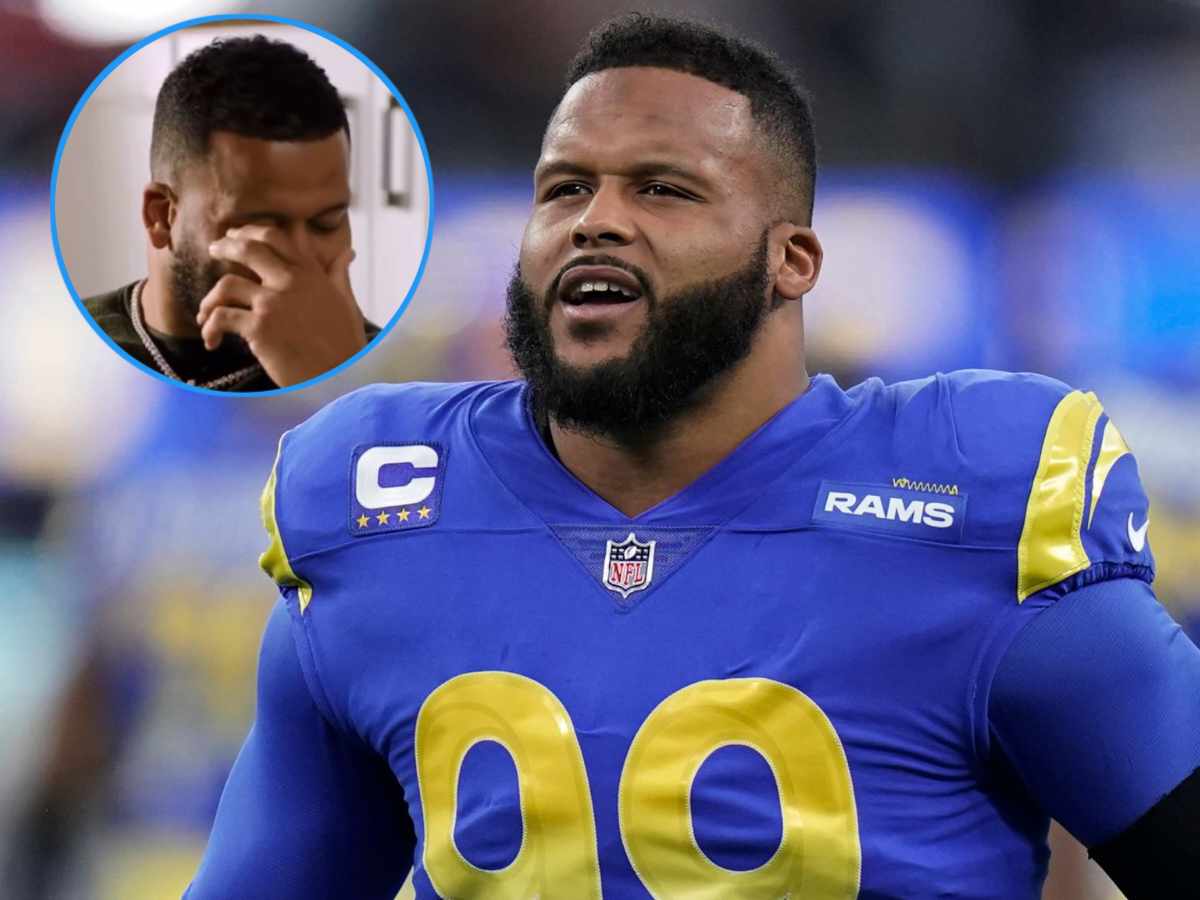 WATCH: ‘Emotional’ Aaron Donald breaks down in tears while talking about his motivation throughout his career