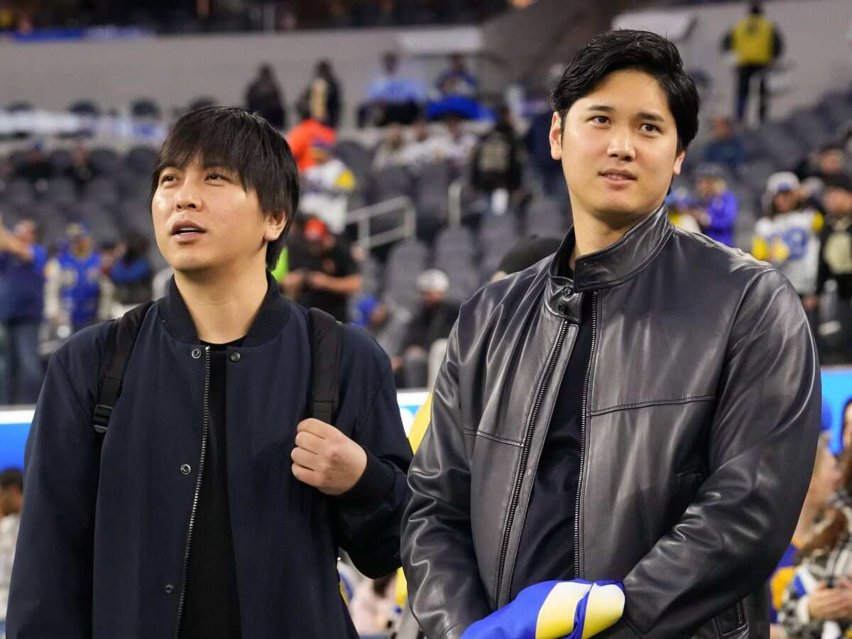 Ippei Mizuhara and Shohei Ohtani 