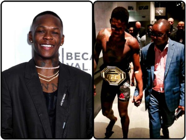 Israel Adesanya credits his father for his philanthropic venture