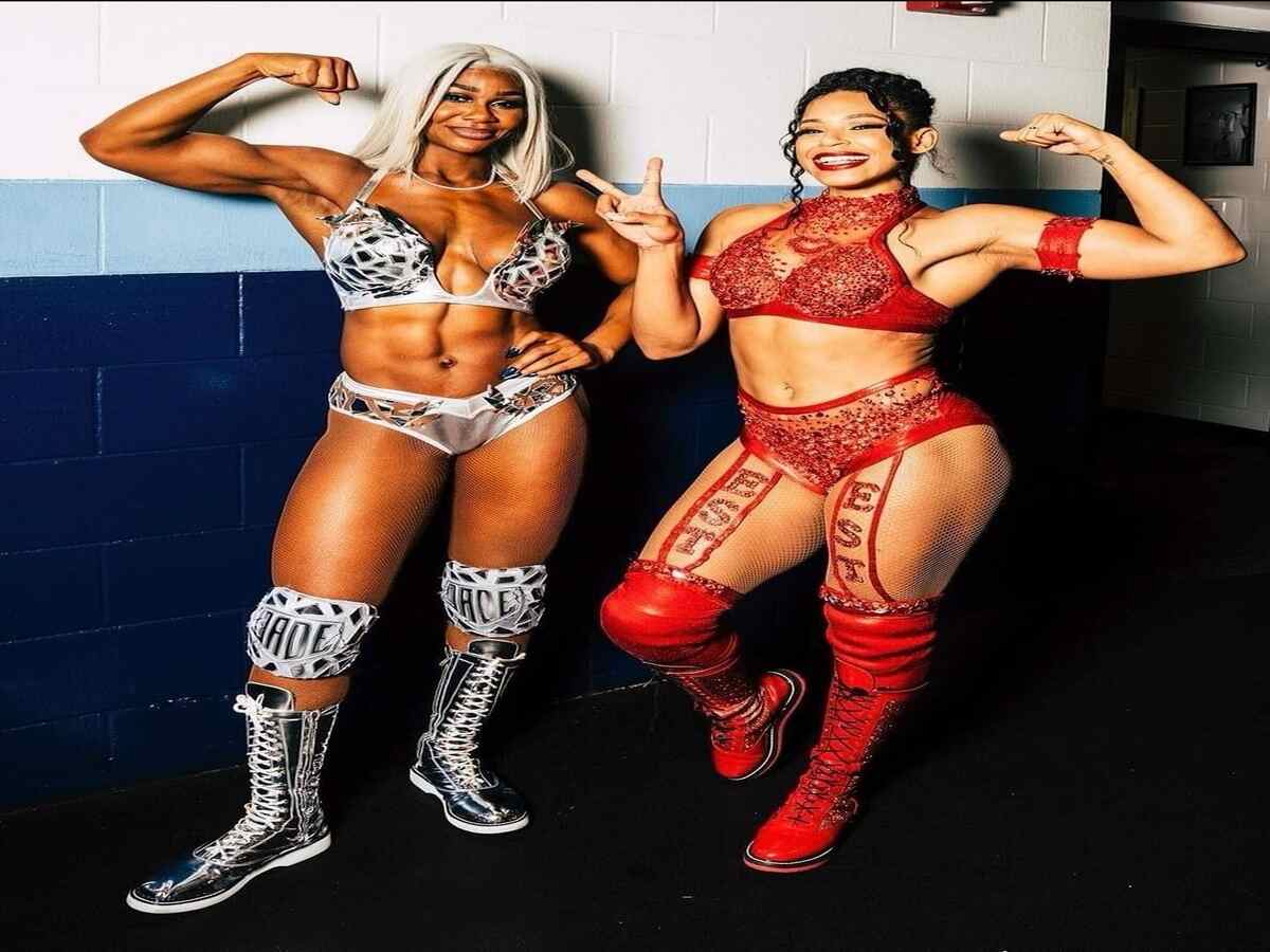 Jade Cargill and Bianca Belair