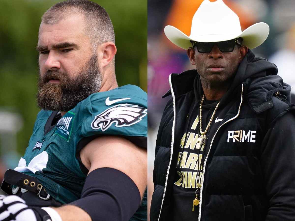 Deion Sanders congratulates Jason Kelce on a Hall of Fame football career, gives him a key piece of advice for making the most of his retired life