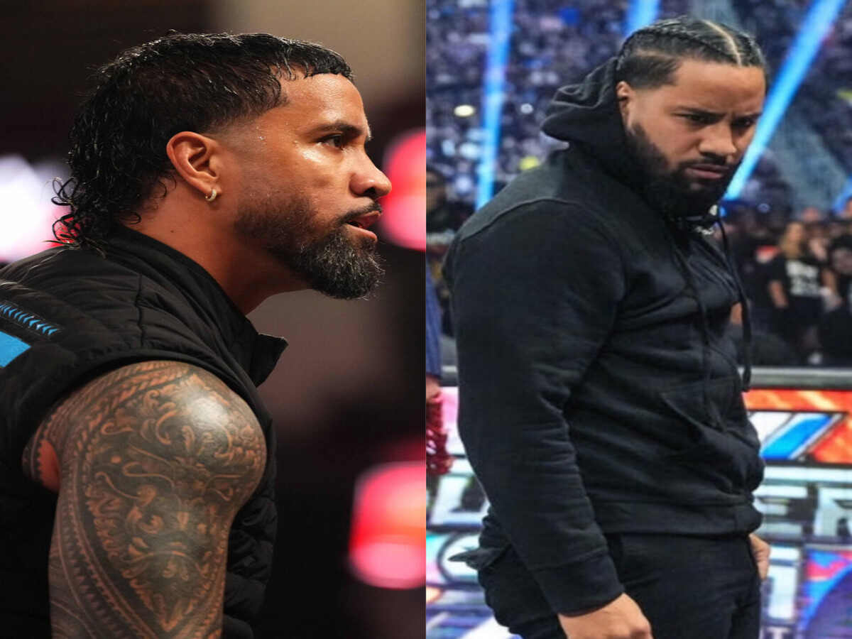 Jey Uso finally challenges his brother Jimmy Uso to a match at WrestleMania