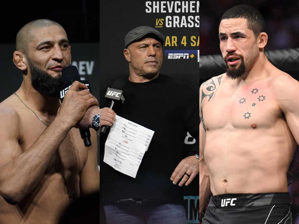 Joe Rogan believes Khamzat Chimaev will face first real 185-pound challenge against ‘beefy former champion’ Robert Whittaker