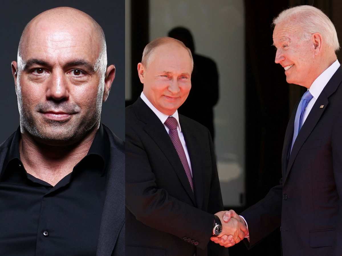 Joe Rogan trashes the opinion Vladimir Putin is afraid of Joe Biden