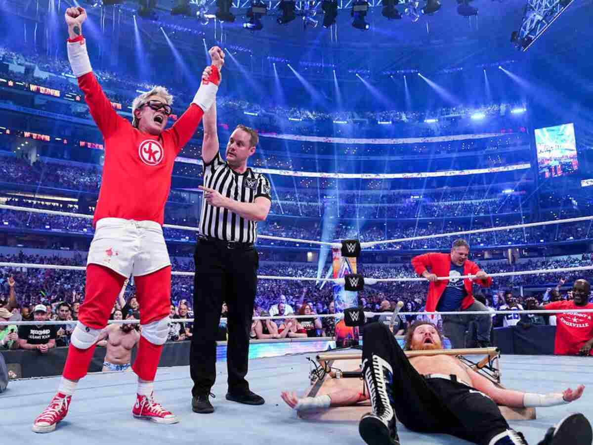 “I hate to say anything,” Johnny Knoxville reflects on his epic WrestleMania 38 match against Sami Zayn