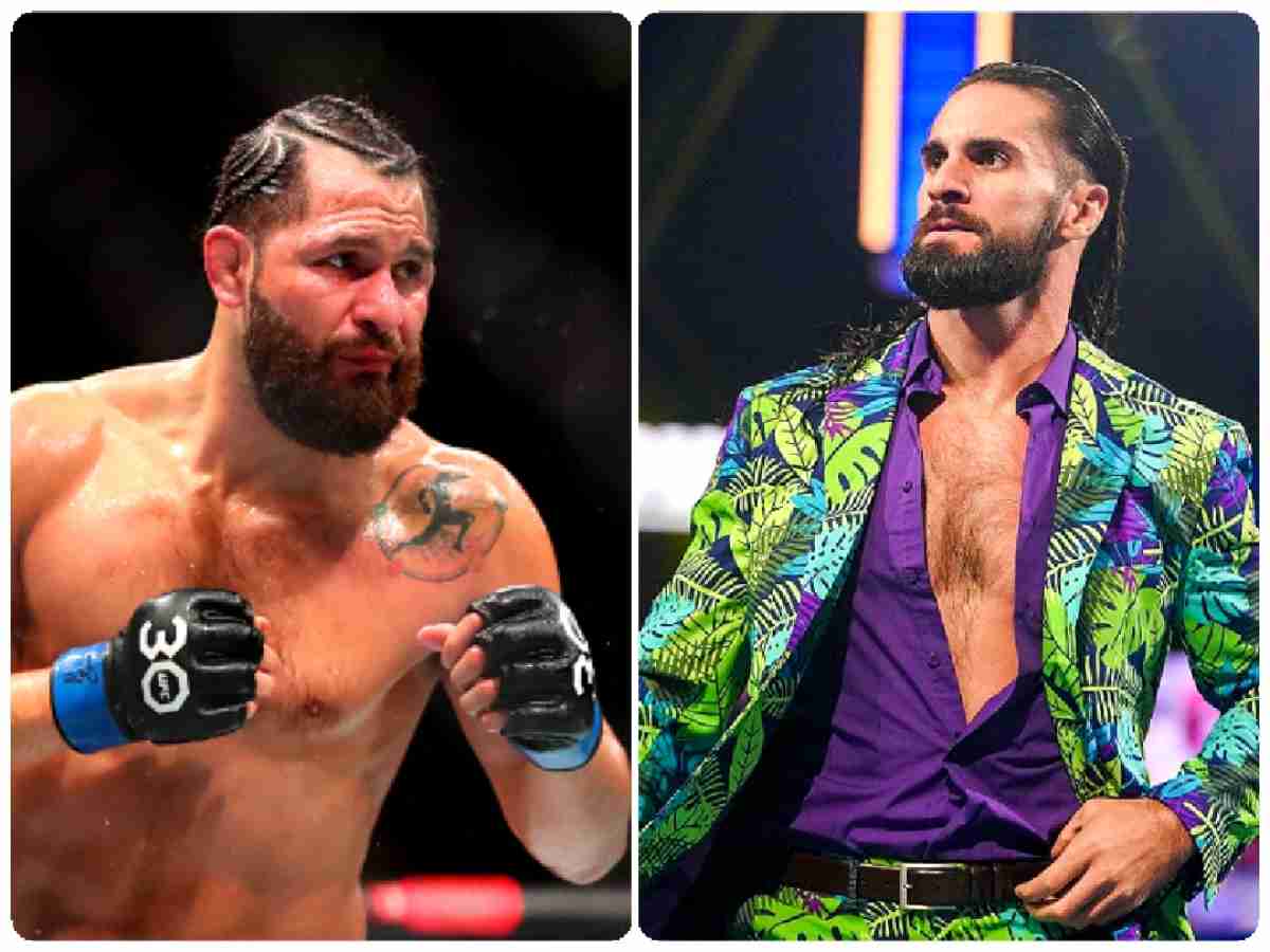 Jorge Masvidal beefs with Seth Rollins' statements