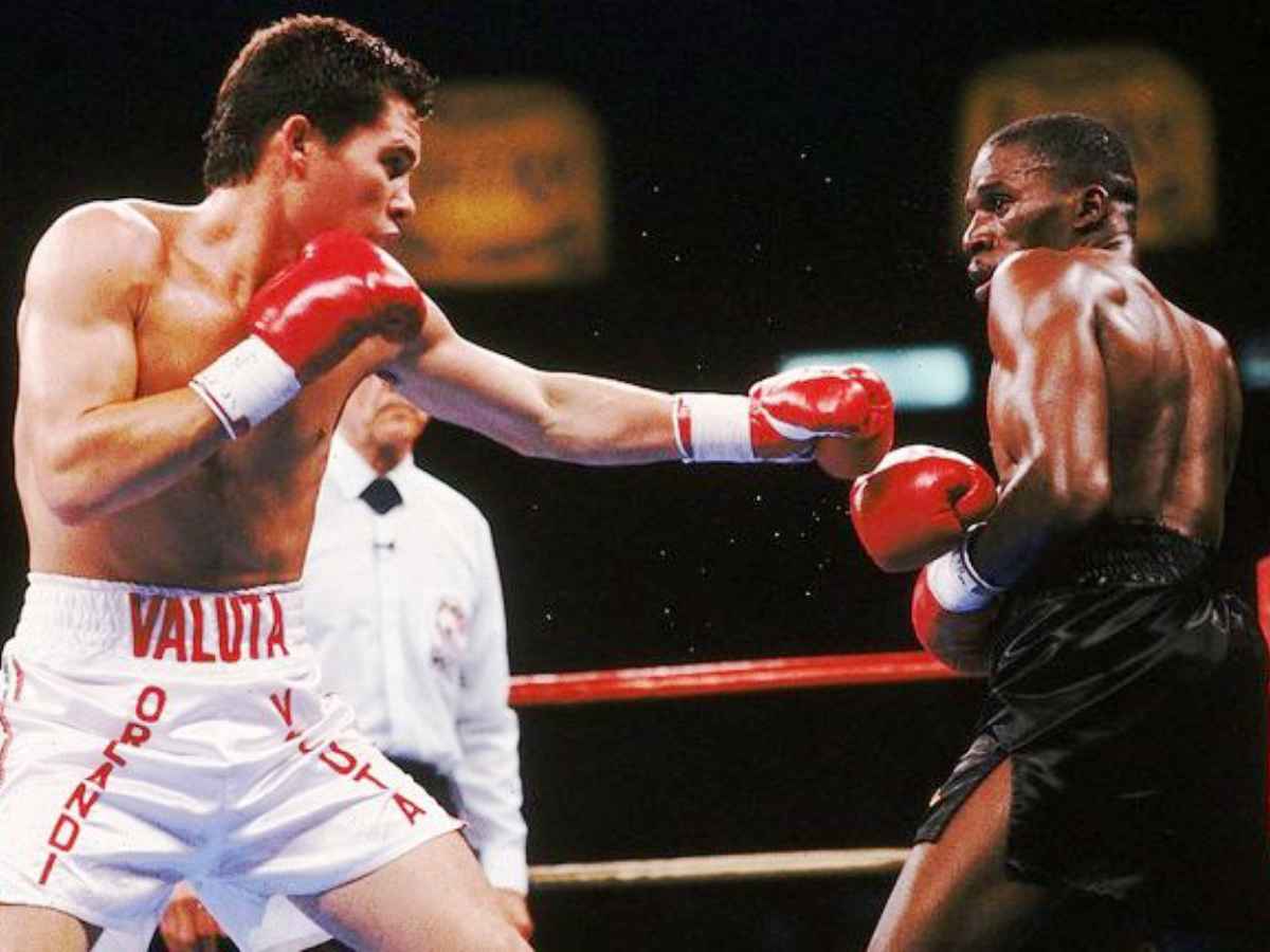 Mexican boxing legend Julio Cesar Chavez who cracked the famous Philly shell defence