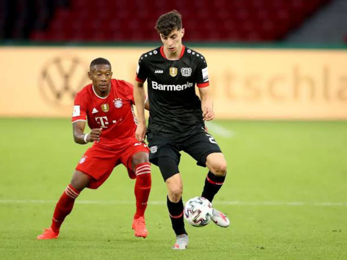 Kai Havertz and David Alaba