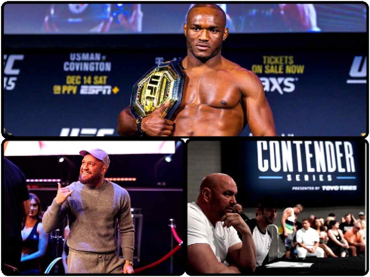 Dana White praised Kamaru Usman, Conor McGregor, and his professed love for the 'Contender Series'