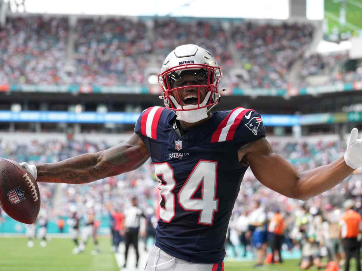 Patriots sign Kendrick Bourne to $33 million contract extension hours after trading Mac Jones to the Jaguars