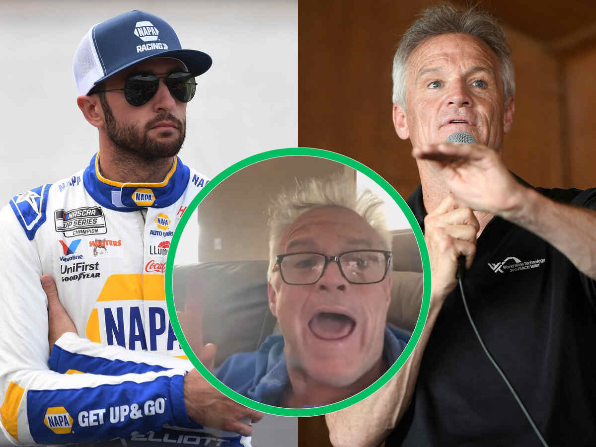 WATCH: “NASACR out to get my man”- Kenny Wallace mocks Chase Elliott fans after COTA track limit drama